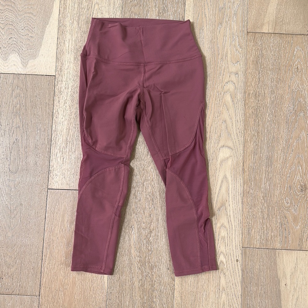 Alo leggings dusty pink size S